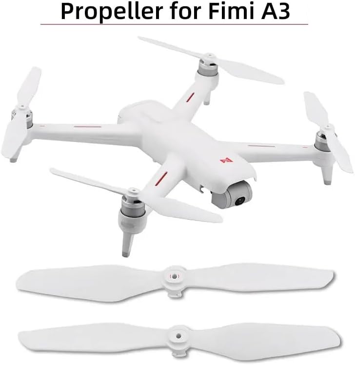 2 unids Quadcopter de liberación rápida CW CCW Hélice RC Racing Cámara FPV Repuestos Accesorios Drone Cuchillas Accesorios para FIMI A3