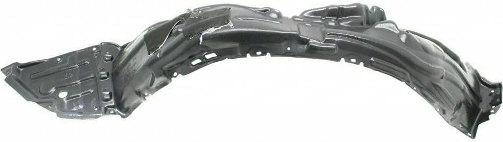 Para Toyota Prius 2016 2017 2018 Fender Liner lado del conductor  Delantero  Certificado CAPA  Todos los submodelos  Plástico  Reemplazo para