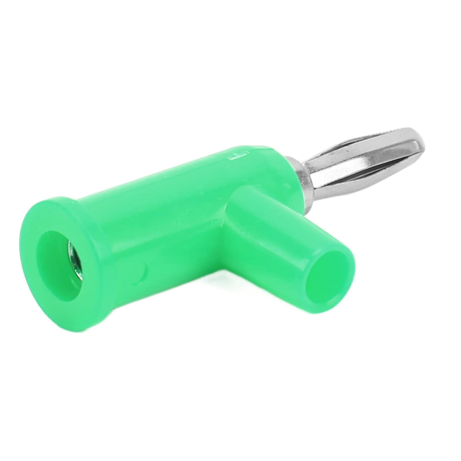 10 conectores apilables tipo banana de 0.2 pulgadas, latón sin soldadura, tamaño estándar, apilable, para accesorios de seguridad, 10 unidades
