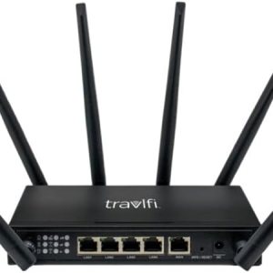 TravlFi Enrutador Wi-Fi JourneyXTR, Internet RV, múltiples redes, paga según lo que vayas, sin contratos TravlFi Enrutador Wi-Fi JourneyXTR, Internet RV, múltiples redes, paga según lo que vayas, sin contratos