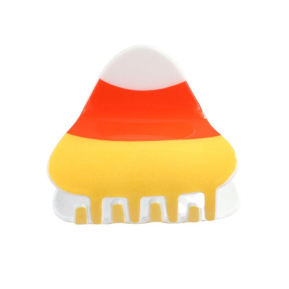Pinzas para el cabello de Halloween, pinzas para el cabello de calabaza, fantasma, caramelo, maíz, accesorios para el cabello de Halloween para