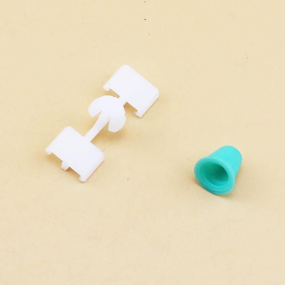 YANHAO Autopartes Car Styling 20 unidsSet Moldura Lateral Moldura Clips 51138250585 para BMW Serie 3 E46 Coupé Convertible Fácil Instalación