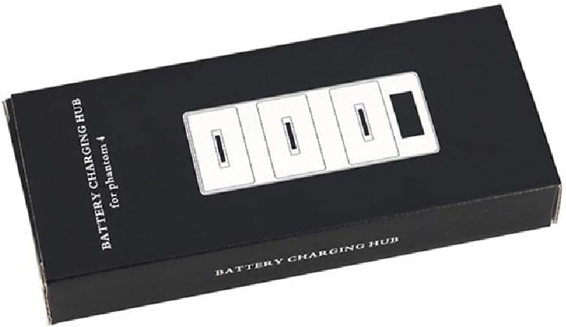 MOOKEENONE 1* 3-Port Cargador de batería de carga rápida Base Adaptador de base para DJI Phantom 4 ProAdvPro+