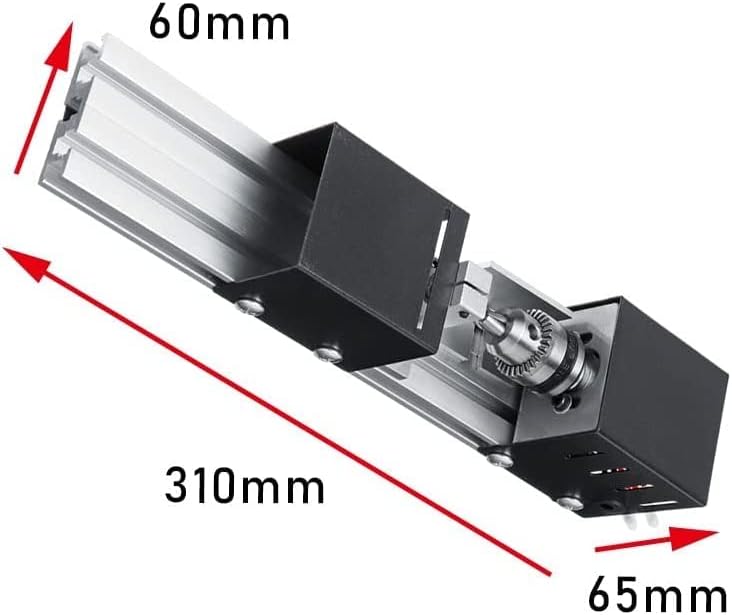 Mini torno, máquina de torno de cuentas de madera, mini pulidora de cuentas de Mefape – Máquina CNC de mesa para carpintería, torno de madera para
