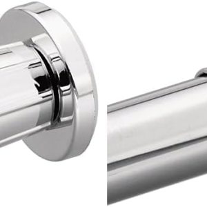 Moen 52-F Commercial Donner – Juego de bridas de barra de ducha ajustable, tamaño pequeño, cromado (paquete de 2) Moen 52-F Commercial Donner – Juego de bridas de barra de ducha ajustable, tamaño pequeño, cromado (paquete de 2)