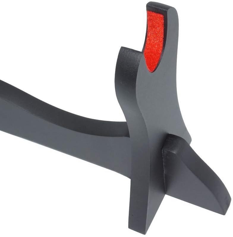 Sword Stand,Samurai Sword Katana Holder Stand Bracket Rack Display Black 1Tier