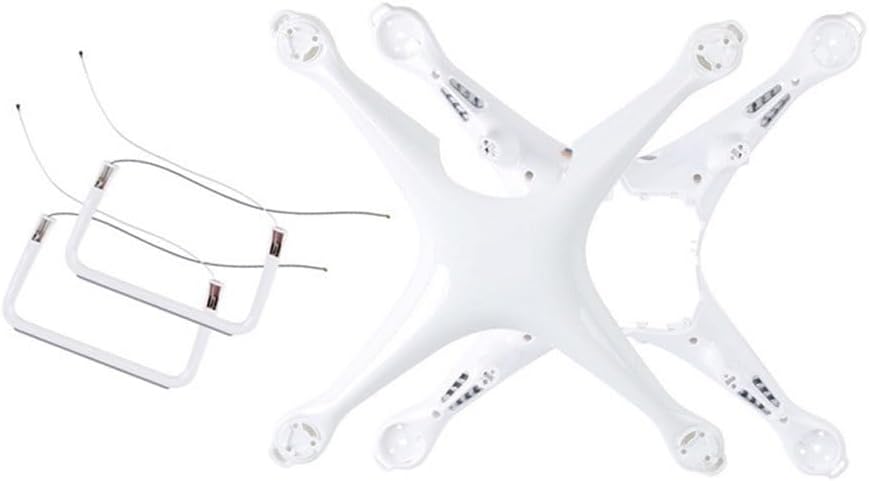 Phantom 4 ProAdvanced – Marco de cuerpo del tren de aterrizaje de carcasa media superior para DJI Phontom 4 ProAdv Drone Piezas de reparación Marca