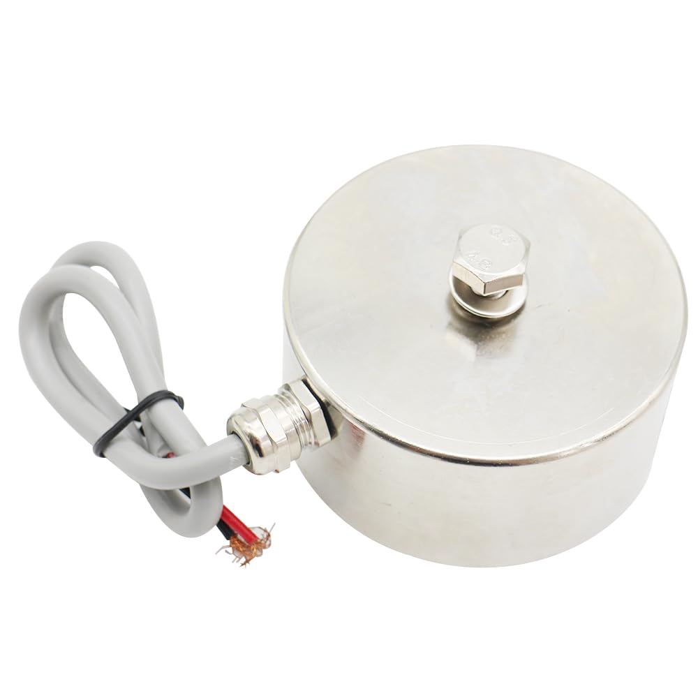 220LB220.5 lbs 1000N Sucker Imán eléctrico redondo Succión Holding Solenoide Elevación Cilindro Electroimán 3.150 x 1.496 in DC12V