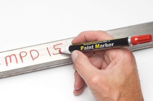 Marcador de pintura esmaltada de ventaja competitiva MPD  Permanente Impermeable Resistente a los rayos UV