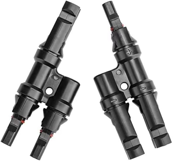 10PCS conectores de rama solar Y conector en par MMF+FFM para conexión paralela Conector T2 (5)