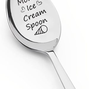 Regalos de cumpleaños para mamá de hija e hijo, cuchara de regalo para amantes de los helados, cucharas divertidas de helado para mamá, cuchara de Regalos de cumpleaños para mamá de hija e hijo, cuchara de regalo para amantes de los helados, cucharas divertidas de helado para mamá, cuchara de