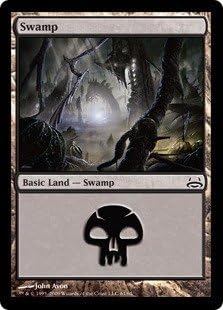 Magic The GatheringSwamp (61)Duelo de cartas Divine vs demoniaca