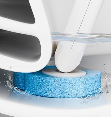 Sistema de limpieza desechable para inodoro, cepillo desechable con herramienta de limpieza montada en la pared, agente de limpieza precargado,