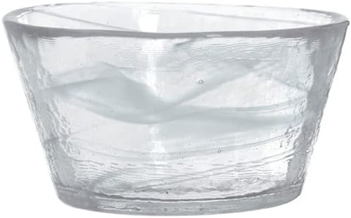 Kosta Boda Mine – Cuenco decorativo blanco, 5.25″ X 2.75″