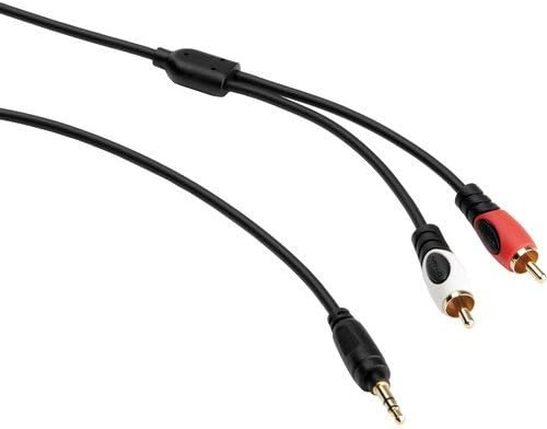Hercules DJ Control Inpulse 200 con cable estéreo mini a RCA dual en Y (6 pies)