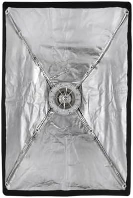 Caja de luz plegable rectangular de 24″ x 36″ con Speedring para Paul C. Buff Balcar Mount Flash Heads Caja de luz plegable de 23.6 x 35.4 in para