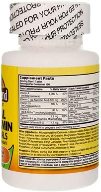 Nature’s Blend Fórmula prenatal multivitamínica 100 CT (paquete de 2)