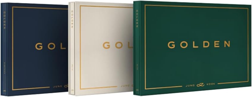 BTS Jung Kook 1er álbum en solitario dorado (estándar 3 versión Set)