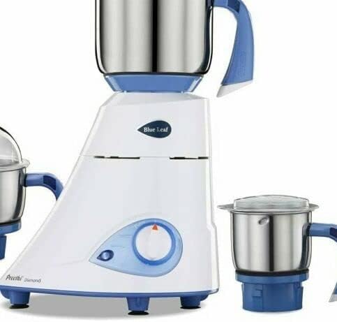Blue Leaf – Perilla mezcladora con interruptor de encendidoapagado (paquete de 2) PRT-BLUF-KNB, color blanco