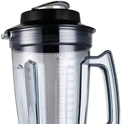 Loyalheartdy Máquina de la licuadora de la cuchilla del acero inoxidable de 1,03 galones para los batidos, el hielo y la fruta congelada