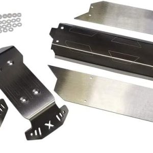 V2 Wide Maxx – Armadura de protección de chasis de acero inoxidable para Traxxas 110 V2 Maxx WIDEMAXX #89086-4, plata, (XingTianRC) V2 Wide Maxx – Armadura de protección de chasis de acero inoxidable para Traxxas 110 V2 Maxx WIDEMAXX #89086-4, plata, (XingTianRC)