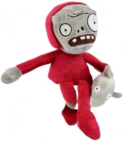 Dyharnsty Plants vs Zombies – Juguetes de peluche Dolphin Rider Zombi figura suave, juguetes de plantas contra zombies, juguetes de PVZ Plush Fish