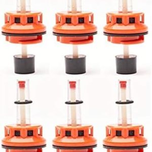 Tapas de batería con monitores de nivel de agua para baterías con soportes estilo bayoneta de bloqueo giratorio de 14 giros. Tapas de batería con monitores de nivel de agua para baterías con soportes estilo bayoneta de bloqueo giratorio de 14 giros.