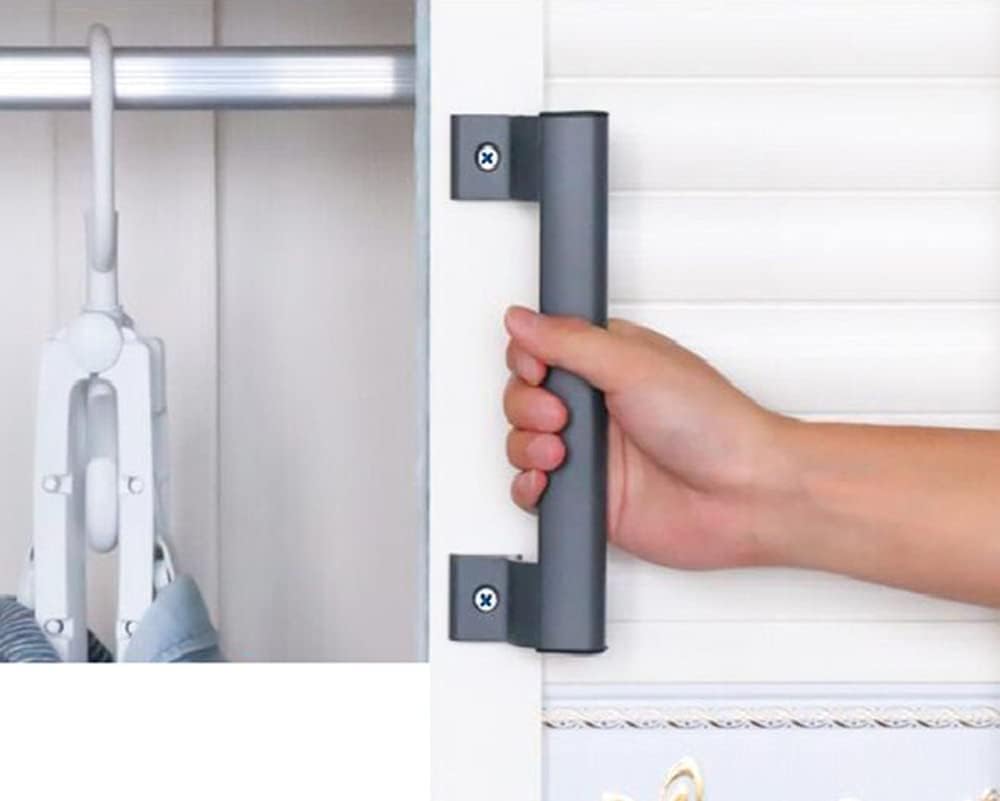 Manija de puerta corrediza de aleación de aluminio de 8 pulgadas, manija de puerta de vidrio para balcón, manija de puerta de armario, manija de