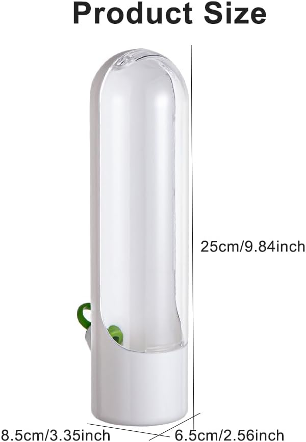 Recipientes de cilantro para refrigerador, contenedor de espárragos para refrigerador, contenedor de hierbas frescas para cilantro, menta, perejil,