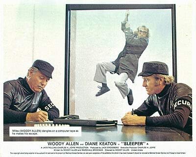 Sleeper Original British Lobby Card Woody Allen Classic