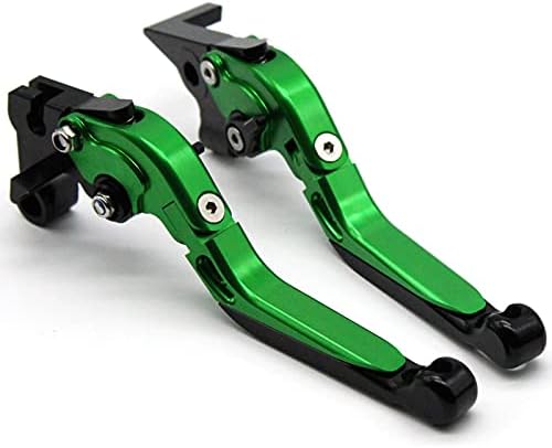 Palanca de embrague de motocicleta y freno para K-AWASAKI KLZ 1000 Versys 1000 2015-2018 motocicleta ajustable plegable extensible freno embrague
