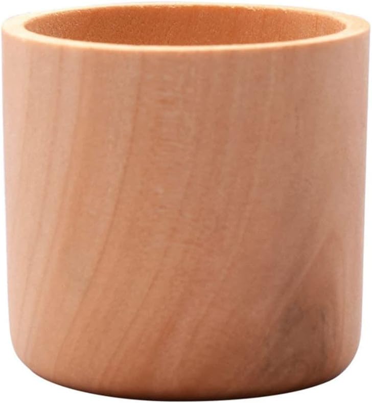 DAMLUX Estuche de viaje de aceite esencial de madera, caja de soporte de aceite esencial, contenedor de botella de aceite esencial de madera de