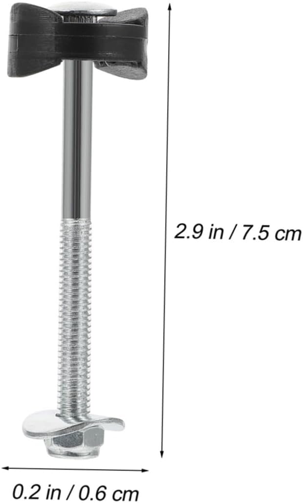 VANZACK 20 piezas de tornillos para trampolín herramientas para niños, tornillos autorroscantes, tornillos fijadores de trampolín, herramienta de