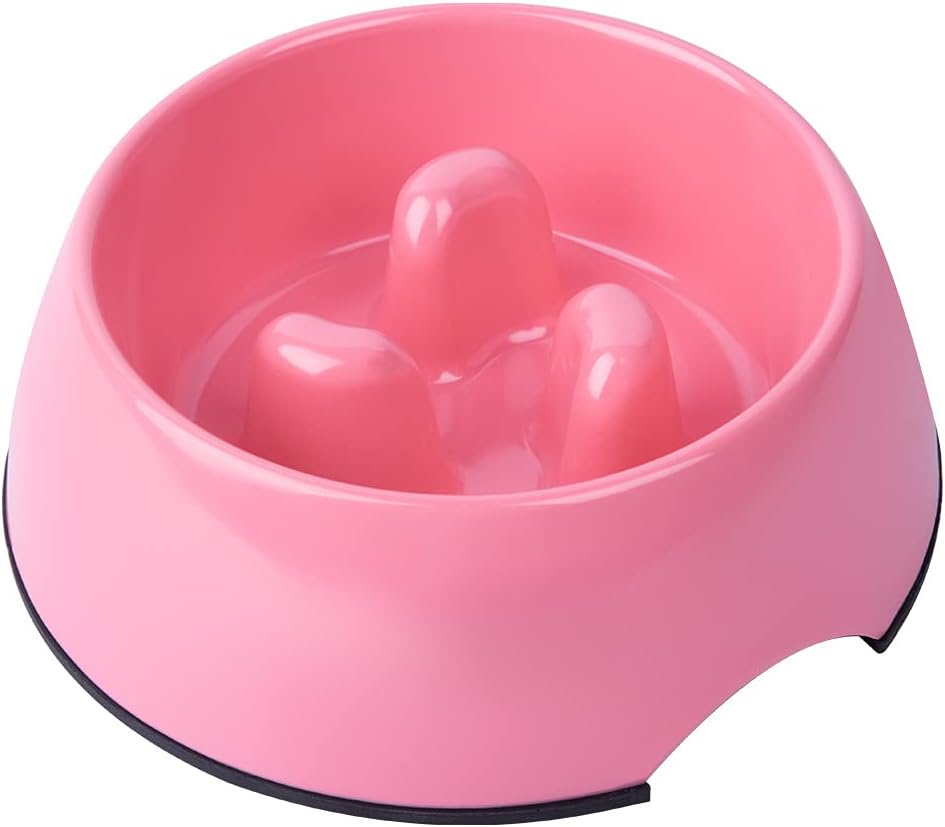 SUPERDESIGN – Tazón de alimentación lenta para perros y gatos, 1.5 tazas, tazón de alimentación lenta para perros y gatos, cuenco para perros de