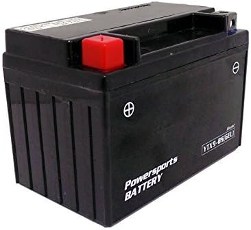 MMG Batería de celda de gel YTX9-BS sellada de fábrica activada para scooters de gas 150cc y más. E-Ton 150cc Beamer R4, Matrix R4, Honda CH150
