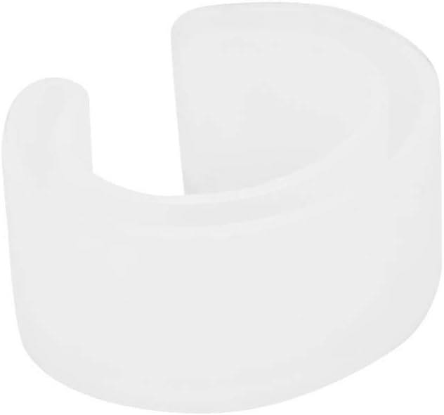 Molde de pulsera de silicona con fuente C, molde de pulsera de bricolaje abierto, moldes de fundición de resina para fabricación de joyas