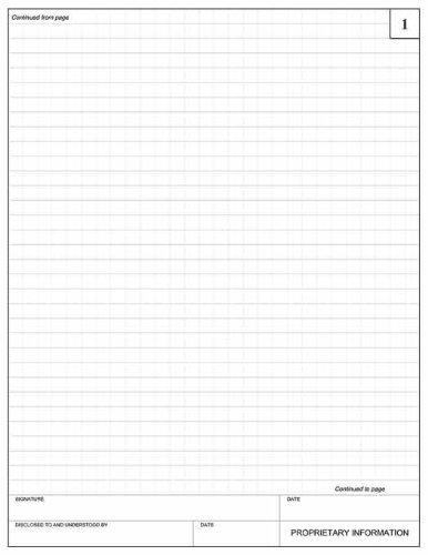Libreta de notas de ingeniería de 96 páginas, de 8 78 x 11 14 pulgadas, con cubierta dura de costura Smyth, de la marca BookFactory