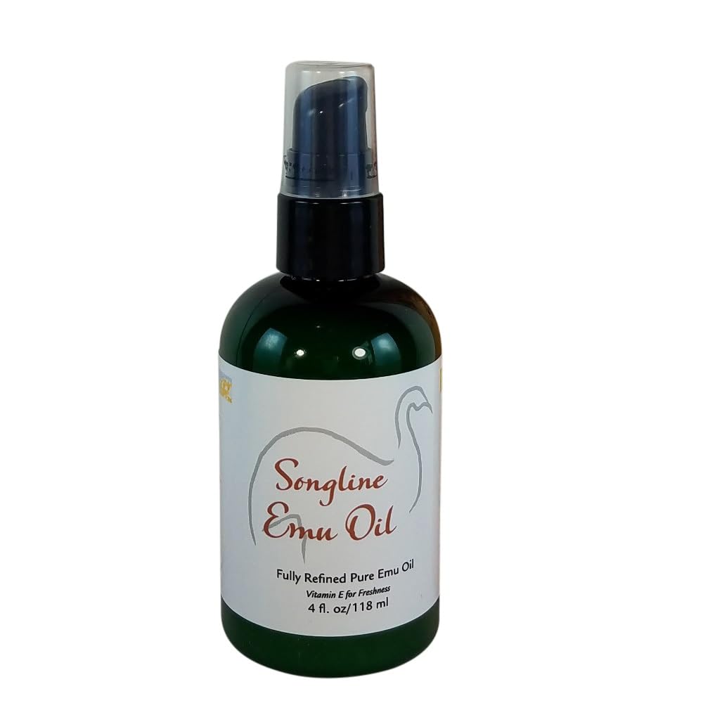 Songline Aceite de emú puro  Cultivado en Estados Unidos y refinado  Certificado de calidad por terceros de la AEA  Hidratación profunda para la