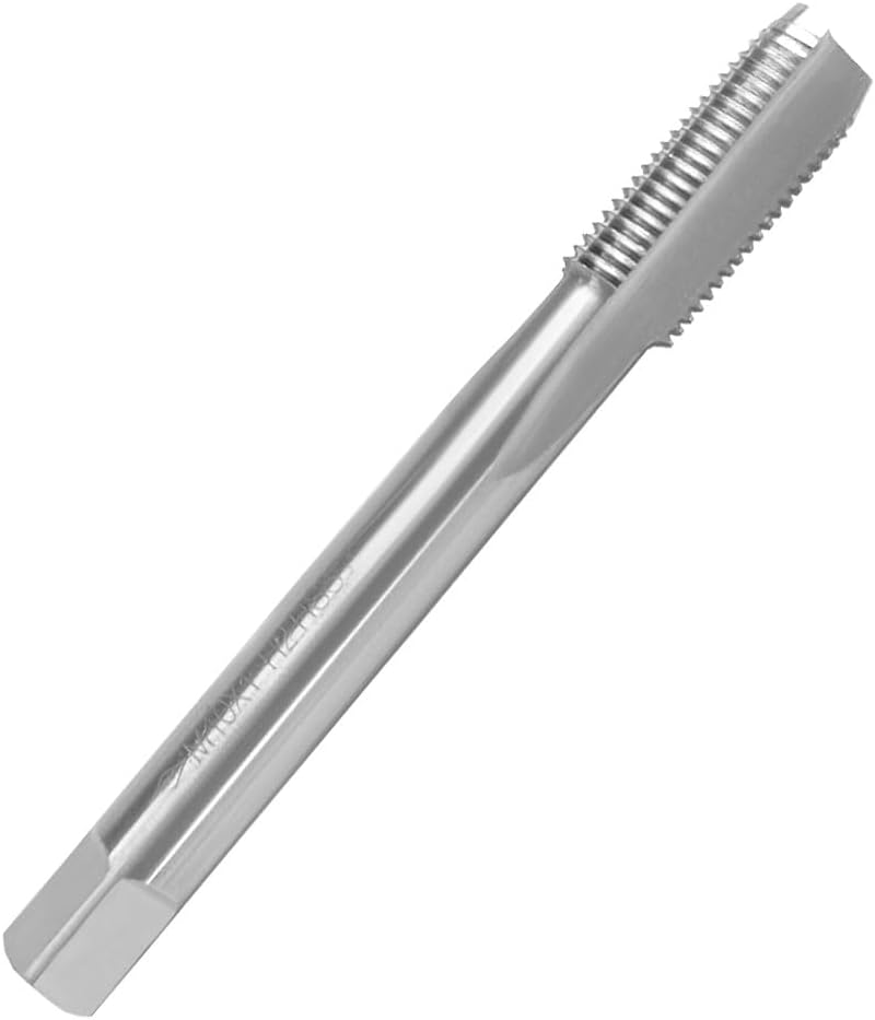 Macho de rosca métrica, M10*1.0, Macho de rosca derecha para máquina, acero de alta velocidad (HSS), H2