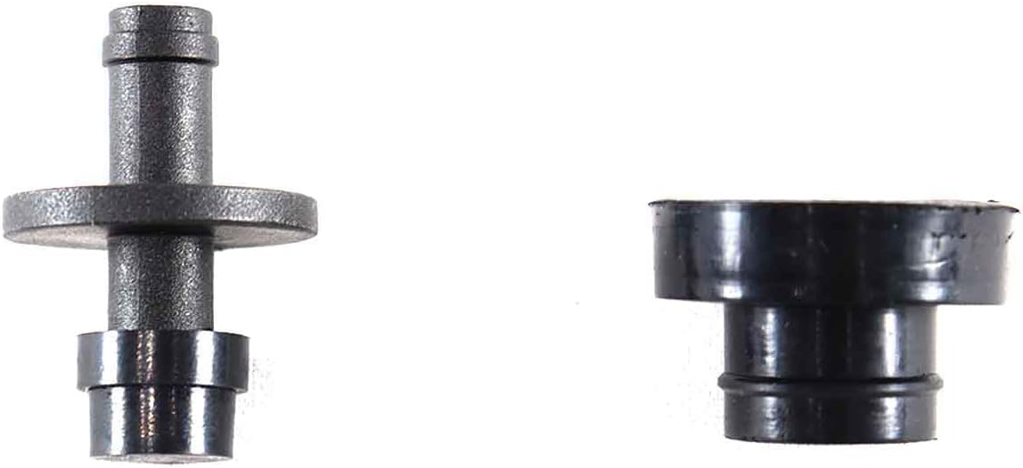 Válvula de ventilación del tanque de combustible y ojales compatibles con Yamaha 1982-1989 de 4 ciclos de golf de gas G1, G2, G9 J24-24460-00