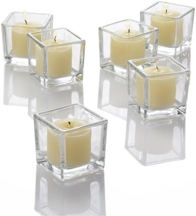 Richland Votive Candles Ivory Vanilla Scented 10 Hour Burn Set of 72