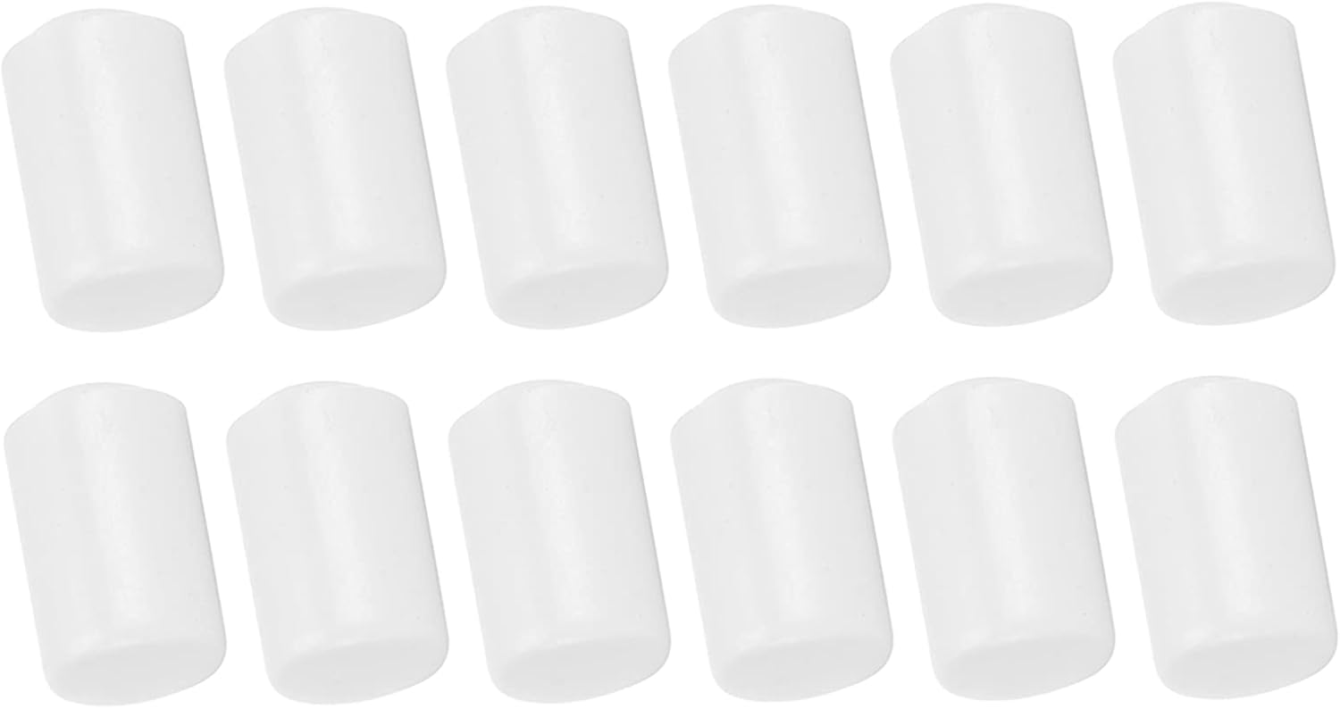 Pie de tapa de barril, 12 piezas de plástico para barril, color gris, nueva tapa de barril de repuesto para piezas de barril de cerveza casera,