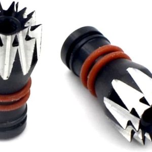 M2.5 M3 M4 – Transmisor RC de aluminio con extremos de palo, cabezal antideslizante para X-lite Flysky FUTABA JR FrSky RadioLink WFLY (M2.5 negro) M2.5 M3 M4 – Transmisor RC de aluminio con extremos de palo, cabezal antideslizante para X-lite Flysky FUTABA JR FrSky RadioLink WFLY (M2.5 negro)