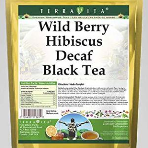 Té negro descafeinado de hibisco de bayas silvestres (25 bolsitas de té, ZIN 540021) Té negro descafeinado de hibisco de bayas silvestres (25 bolsitas de té, ZIN 540021)