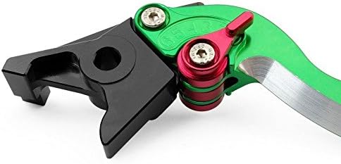 Niree Palanca de embrague de freno para Yamaha XJ6 DIVERSION 2009-2015 XSR 700 ABS 2016 XSR 900 ABS 2016 XV 950 Racer 2016 negro, Verde