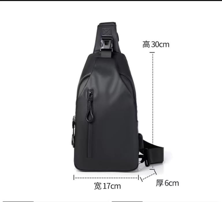 Mochila deportiva de moda Bolso de hombre Simple y generoso Resistente al agua