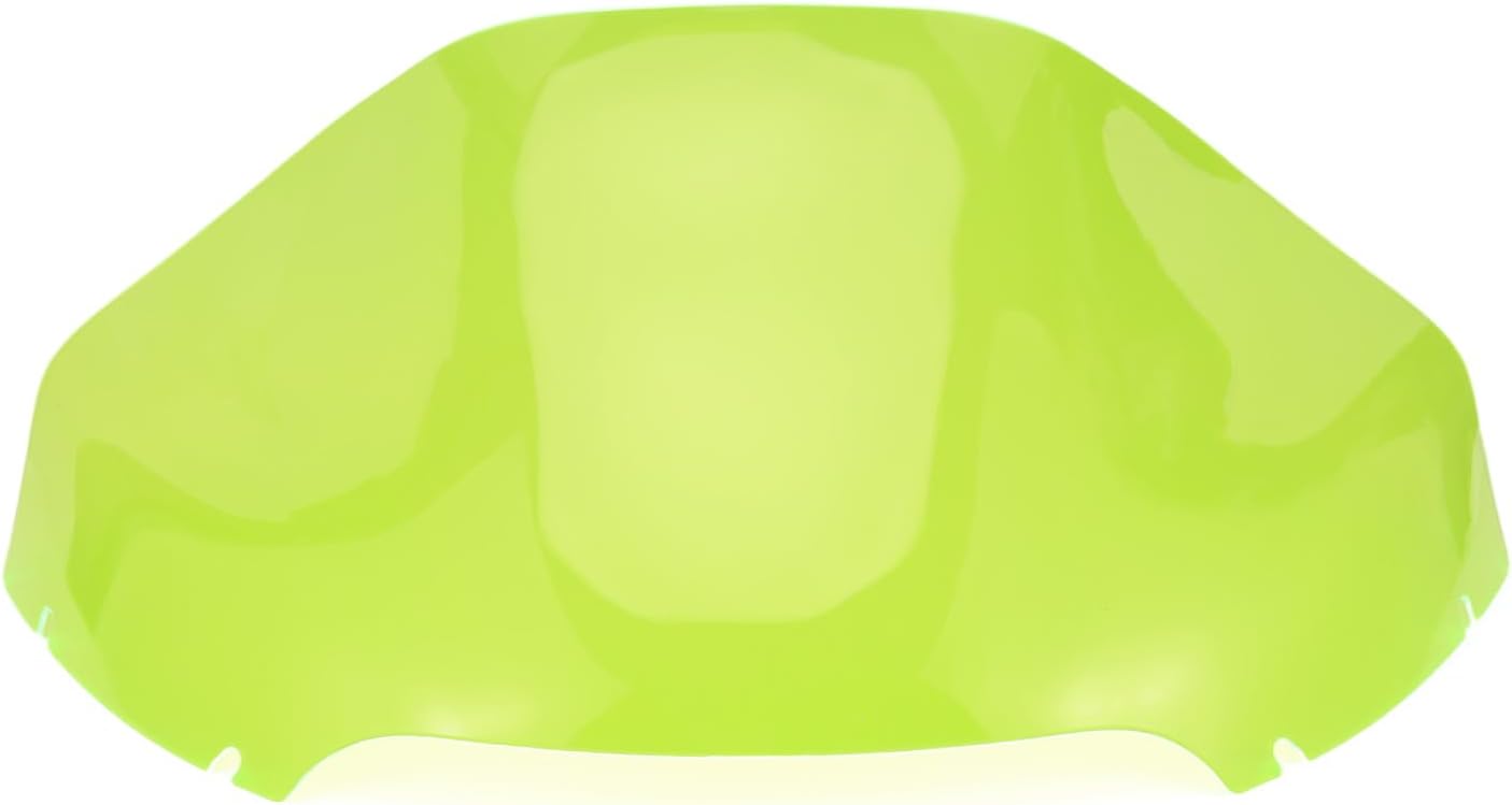 Parabrisas de 13 pulgadas para Harley Road Glide FLTR FLTRX 2014-2022 (doble deslizamiento ligero), color verde