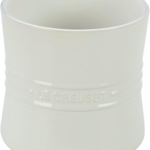 Le Creuset Stoneware – Vasija para utensilios, 2 12 cuartos de galón, Blanco Le Creuset Stoneware – Vasija para utensilios, 2 12 cuartos de galón, Blanco
