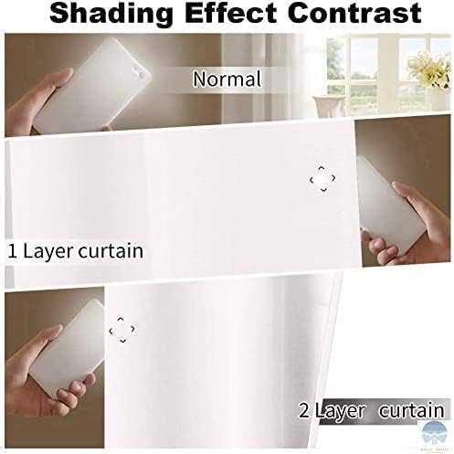 Magic Drapes Cortinas para puerta corrediza plisadas con aislamiento térmico para oscurecer la habitación, cortinas opacas para ventana, puerta