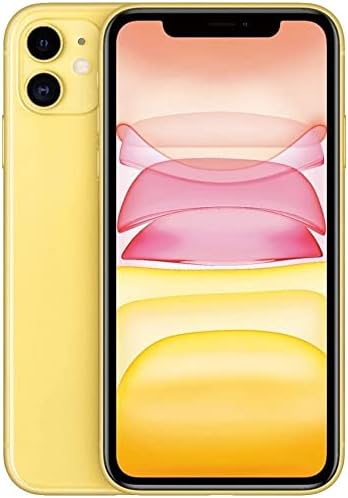 Apple iPhone 11, 256GB, Amarillo (Reacondicionado)